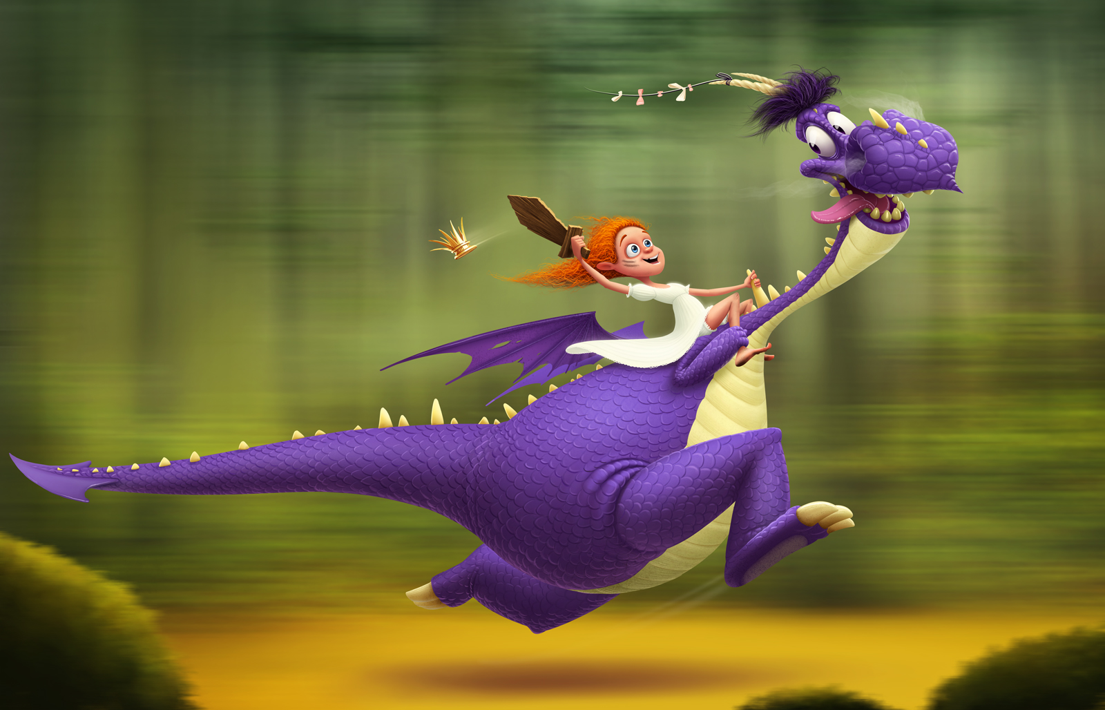 This is one of the illustrations I created before transitioning into the tech industry.